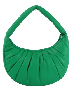 Puffy Strap Shoulder Bag Hobo Bag JYE-0484 KELLY GREEN